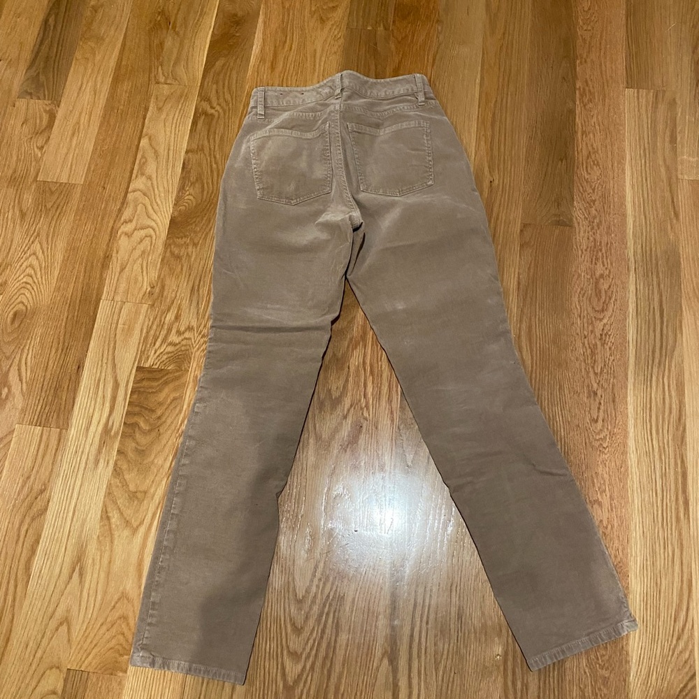 Beige corduroys